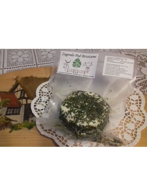 Twaróg krowi GŁADZIUTKI ze szczypiorkiem (Zagroda Pod Brzozami)