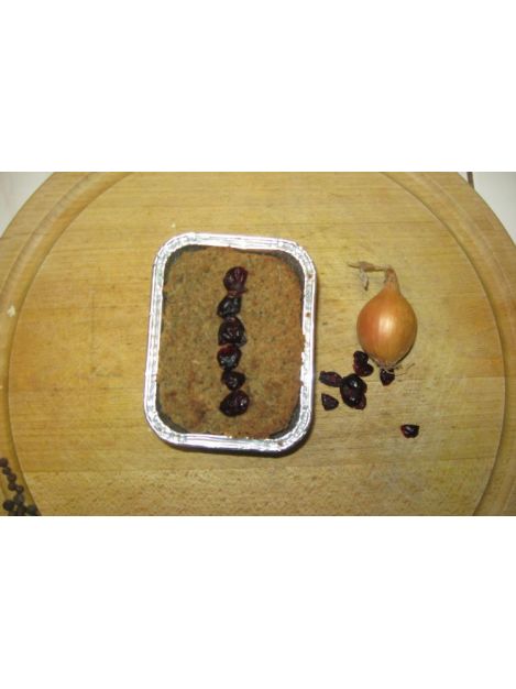 Pasztet wieprzowy z żurawiną bez konserwantów (Lenik)