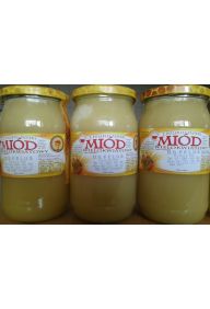 Miód wielokwiatowy z mniszkiem 1,1 kg