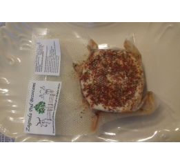 Twaróg krowi GŁADZIUTKI z suszonymi pomidorami, czosnkiem i bazylią (Zagroda Pod Brzozami)