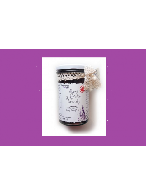 Syrop z kwiatów lawendy 0,5 l