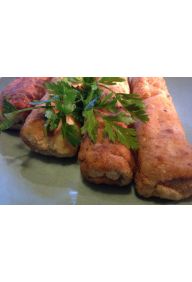 Krokiety z kapustą i grzybami