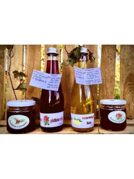 Syrop z płatków róży stulistnej 0,33 l