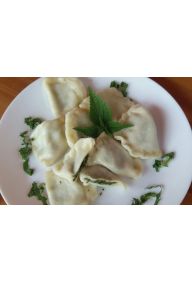 Pierogi z pokrzywą, fetą i twarogiem 0,5 kg