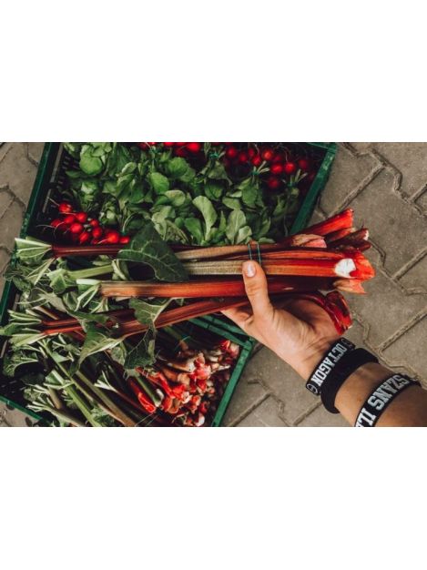 Rabarbar malinowy - pęczek