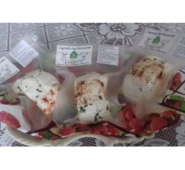 Ser podpuszczkowy kozi z ziołami (Zagroda Pod Brzozami)