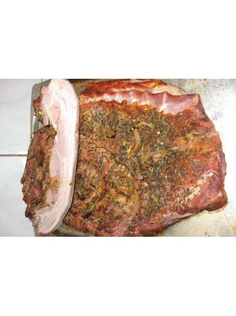 Boczek z pieca w ziołach bez konserwantów (Lenik)